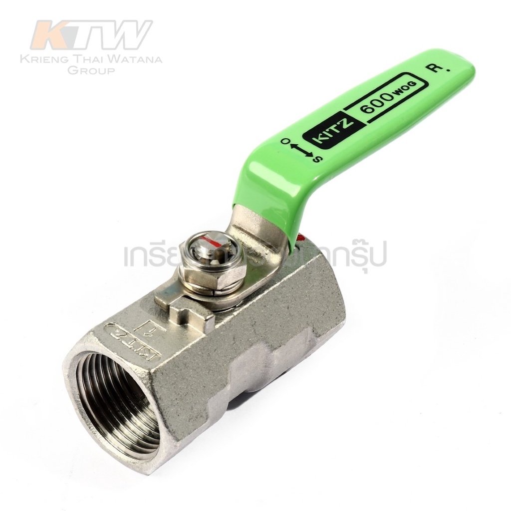 KITZ บอลวาล์ว สแตนเลสรุ่น UTKM ขนาด 1 นิ้ว | Shopee Thailand