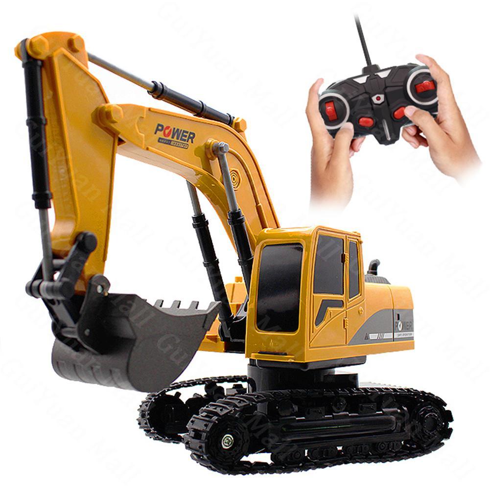 จัดส่งที่รวดเร็ว-รถของเล่นเด็ก-rc-excavator-รถขุดบังคับ-รถแม็คโครบังคับ-รถตักดินของเล่นบังคับ-ของเล่นเด็ก