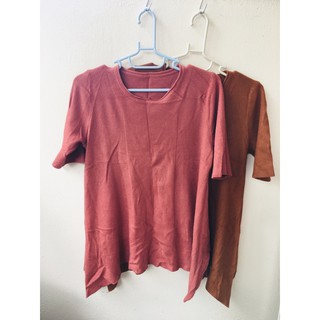 เสื้อไหมพรมมือสองแขนสั้น