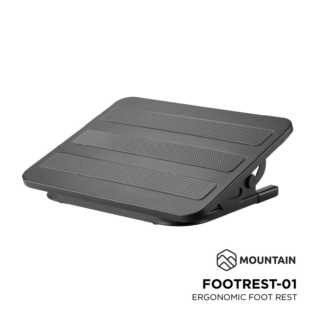 รูปภาพของที่พักเท้า ที่วางเท้า แท่นวางเท้า ที่วางเท้าเพื่อสุขภาพ ปรับระดับได้ MOUNTAIN รุ่น FOOTREST-01 ที่วางเท้าใต้โต๊ะลองเช็คราคา
