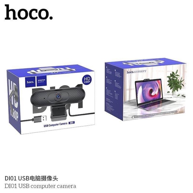 hoco-กล้องเว็บแคม-1080p-คุณภาพดี-กล้องต่อคอม-กล้องต่อโน๊ตบุ๊ค-ใช้งานง่าย