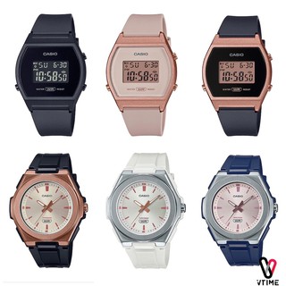 ภาพหน้าปกสินค้านาฬิกาข้อมือผู้หญิง CASIO รุ่น LW-204 | LWA-300H | LWA-300HRG ที่เกี่ยวข้อง