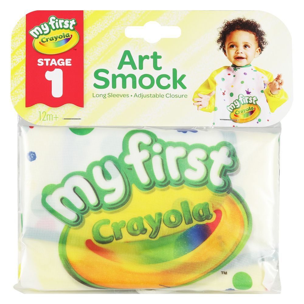 artwork-my-first-art-smock-crayola-stationary-equipment-home-use-งานศิลปะ-ผ้ากันเปื้อนแบบมีแขน-crayola-my-first-art-smoc