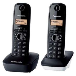 ภาพขนาดย่อของภาพหน้าปกสินค้าPanasonic โทรศัพท์ไร้สาย รุ่น KX-TG1612SP 1ชุด 2 เครื่อง (สีดำ-ขาว) จากร้าน 3n_intel บน Shopee ภาพที่ 3