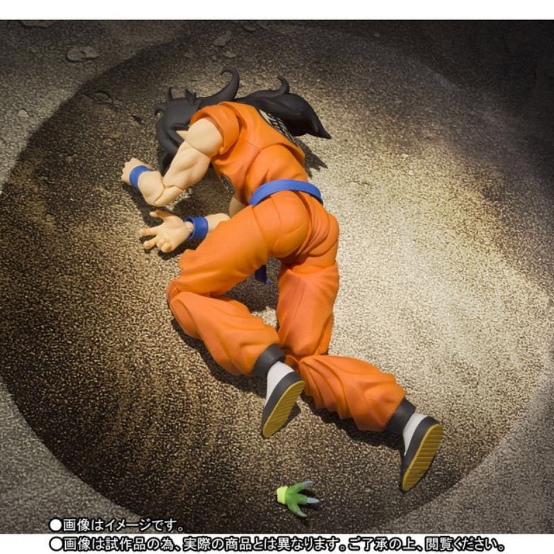 ของแท้-มือสอง-s-h-figuarts-yamcha-ยามูชา-ไซไบแมน-หายากมาก-ทำท่าในตำนานได้-สภาพสวย-อุปกรณ์ครบ-มีกล่องเดียว-shf