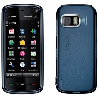 โทรศัพท์มือถือโนเกียปุ่มกด NOKIA 5800 (สีน้ำเงิน) จอ  3.2นิ้ว 3G/4G  รุ่นใหม่ 2020