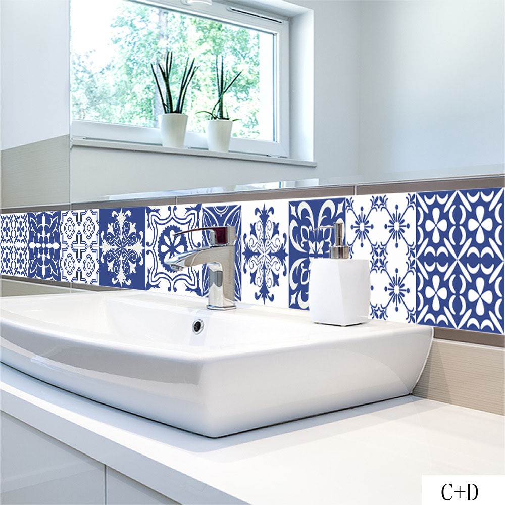 bestprice1920-mediterranean-tile-stickers-wall-stickers-สติกเกอร์กระเบื้อง-สติกเกอร์ติดผนัง