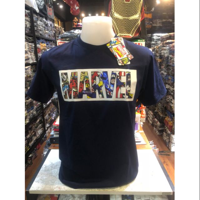 เสื้อยืดมาร์เวล-marvel-mvh-289-สีกรม