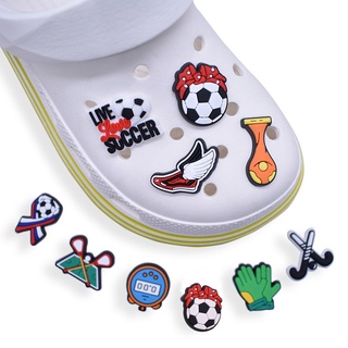 Crocs Jibbitz กระดุม จี้รูปรองเท้ากีฬา DIY