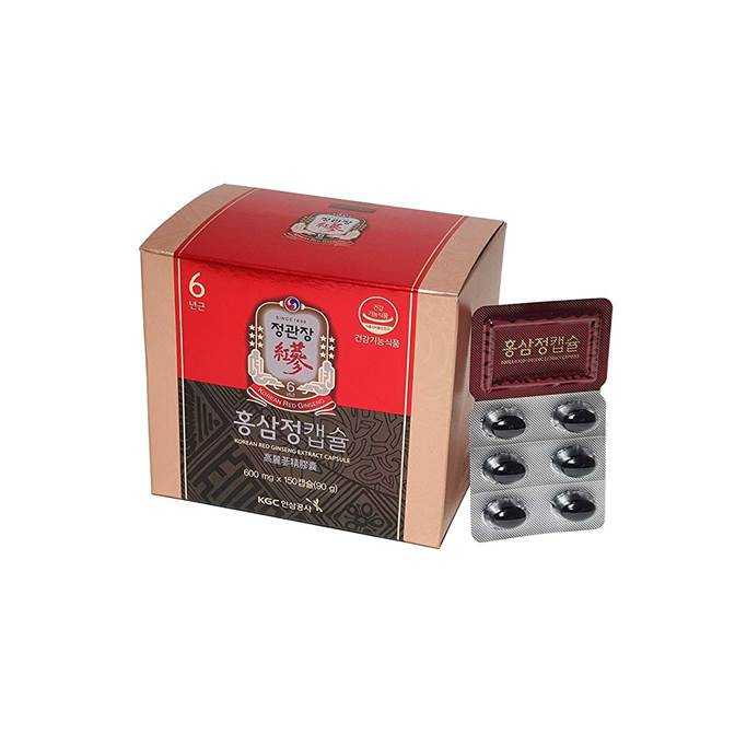 ภาพสินค้าKGC Korean Red Ginseng Capsule โสมแดงเกาหลีแคปซูล จากร้าน kgcthai1899 บน Shopee ภาพที่ 4