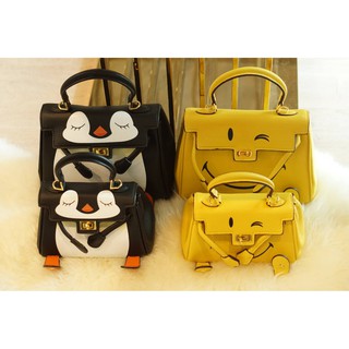 ทักแชทเช็คสีก่อนสั่ง Blingblingsister QiQi &amp; Smiley bag