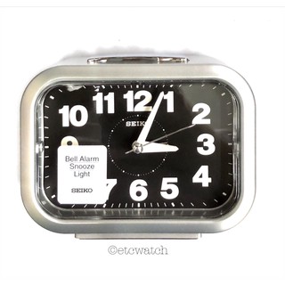 พร้อมส่ง> นาฬิกาปลุก Seiko QHK026 เดินเรียบไม่มีเสียง และ Snooze