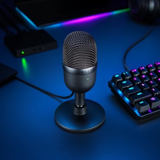 🔥แท้100%🔥RAZER Seiren Mini Microphone Condenser Supercardioid Ultra-Compact Streaming Microphone ไมโครโฟน ขนาดมินิ ชาร์จ