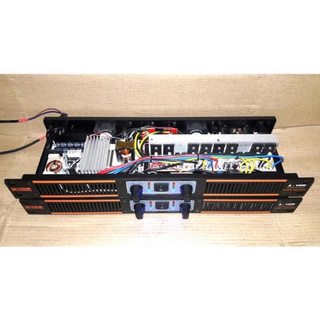 เครื่องขยายเสียง พาเวอร์แอมป์ power amp 600W 1000W 1200W 1600W ขนาด1U และ ขนาด2U พร้อมใช้งาน เครื่องขยายเสียงขนาด1U-2U