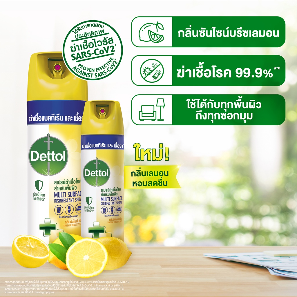 dettol-เดทตอล-สเปรย์ฆ่าเชื้อเดทตอล-สเปรย์ทำความสะอาด-ดิสอินเฟคแทนท์-สูตรซันไชน์บรีซ-450มล-x12