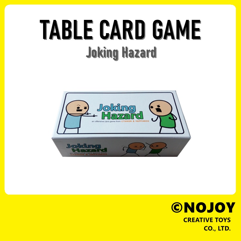 NOJOY Tabletop Card Game Joking Hazard Risk Double Couple Board Game