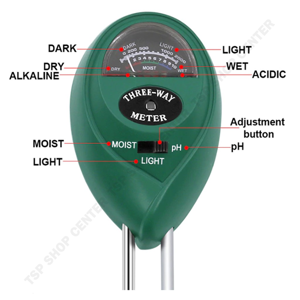 soil-ph-meter-3in1-เครื่องวัดค่า-ph-ความชื้น-แสง-ดิน