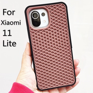 เคสโทรศัพท์มือถือยาง ลายวาฟเฟิล สําหรับ Xiaomi 11 Lite Mi 10T 11T PRO Redmi note 11S 11 PRO MAX POCO F3 K40 PRO