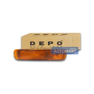 DEPO ไฟในกันชน TOYOTA AE92 ข้างซ้าย (สีส้ม) (1ชิ้น)