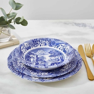 Clear the table พร้อมส่ง จานขนม SPODE จานสโปด 7.5 นิ้ว