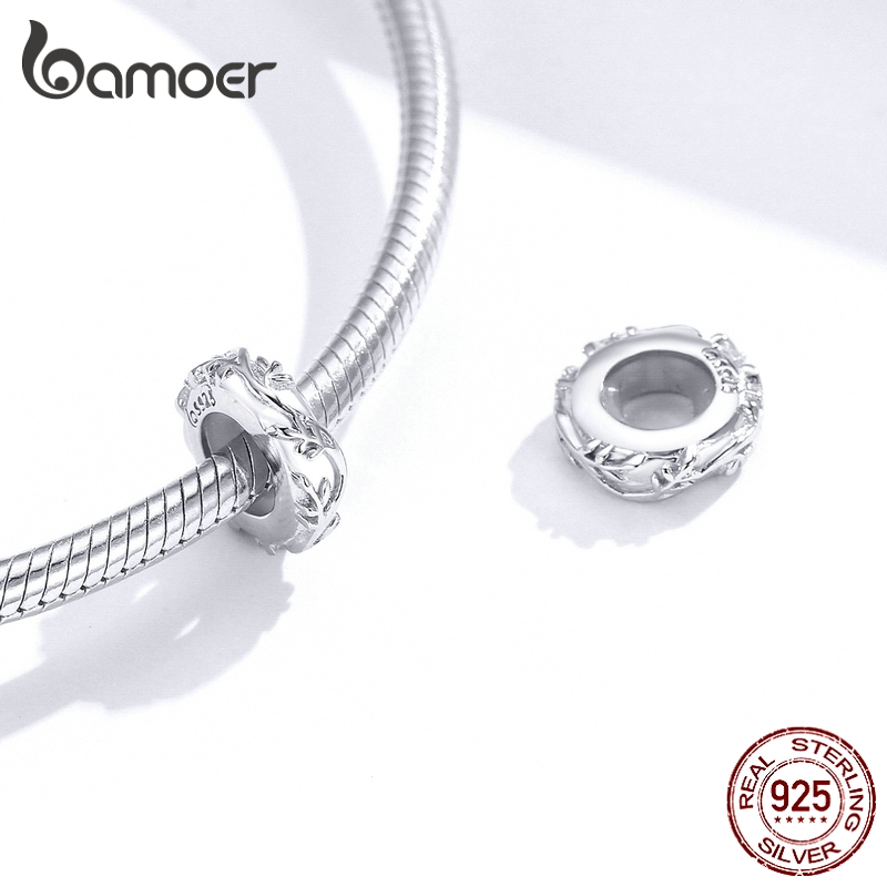 bamoer-vine-leaf-จี้กำไลข้อมือแฟชั่น-diy-925-silver