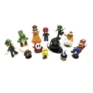 Nintendo Super Mario Bros action figure set