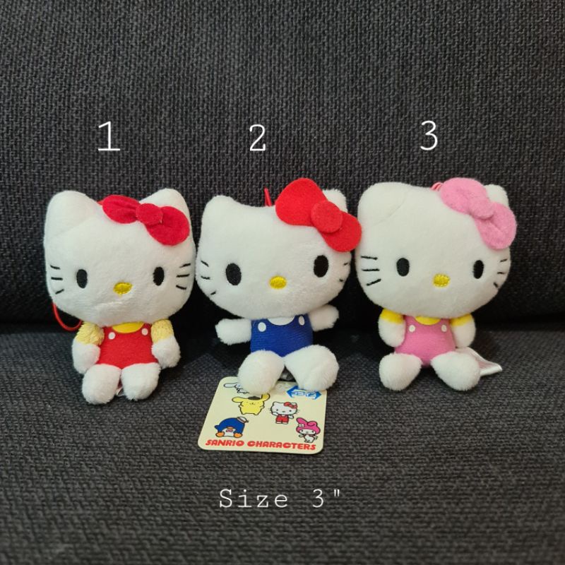 ภาพหน้าปกสินค้าพวงกุญแจ ตุ๊กตา Hello Kitty คิตตี้ แมว ขนาด 3-5 นิ้ว ลิขสิทธิ์ Sanrio ซานริโอ้ นำเข้าจากญี่ปุ่น จากร้าน toys_cabinet บน Shopee