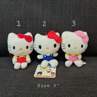 ภาพขนาดย่อของภาพหน้าปกสินค้าพวงกุญแจ ตุ๊กตา Hello Kitty คิตตี้ แมว ขนาด 3-5 นิ้ว ลิขสิทธิ์ Sanrio ซานริโอ้ นำเข้าจากญี่ปุ่น จากร้าน toys_cabinet บน Shopee