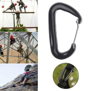 สินค้า ❀CRE Aviation Aluminum D Shape Carabiner 12KN Hammock Safety Clasp Climbing Buckle