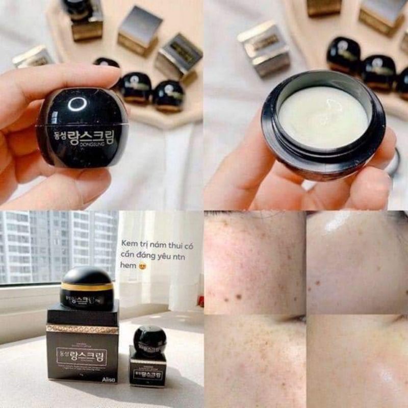 พร้อมส่ง-dongsung-rannce-cream-10g-ครีมบำรุงผิว-ดงซอง-ลดปัญหาฝ้า-กระ-จุดด่างดำ-ช่วยให้ผิวขาวกระจ่างใสขึ้น