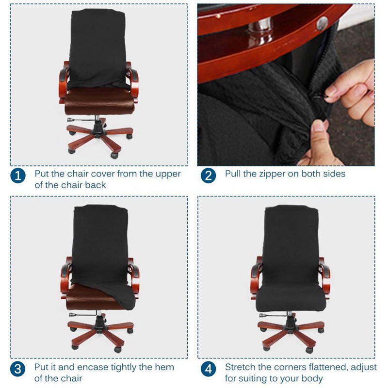 High back office chair covers sale