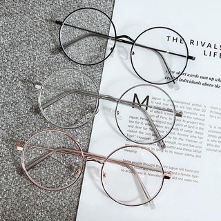 แว่น แว่นตาแฟชั่น แวนตาแฟชั่น แว่นตา แว่นกลมวินเทจ ♤◐☑แว่นกรองแสง  แว่นกรองแสงสีฟ้า   Vatican anti-blue light myopia gla