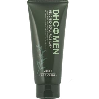 DHC for men medicated scrub face wash 140g.
