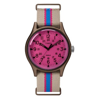 Timex TW2T25600 MK1MK1 ALUM PINK CRYSTAL นาฬิกาข้อมือ Unisex