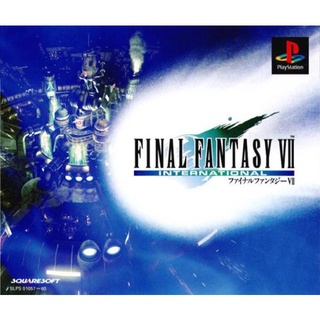 Final Fantasy VII International (สำหรับเล่นบนเครื่อง PlayStation PS1 และ PS2 จำนวน 4 แผ่นไรท์)