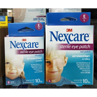 🔥ของแท้+ใหม่ ส่งไว🔥3M Nexcare Sterile Eye Patch [OPTICLUDE] พลาสเตอร์ปิดตา 10 แผ่น มีขนาดเล็ก และ ใหญ่