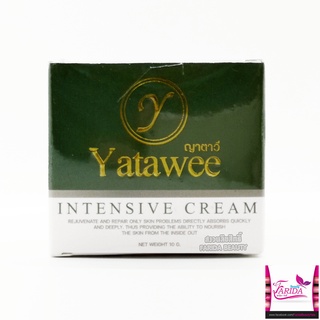🔥โปรค่าส่ง25บาท🔥 YATAWEE Intensive Cream 10g ญาตาวี อินเทนซีฟ ครีม ลดสิว ผิวหมองคล้ำ