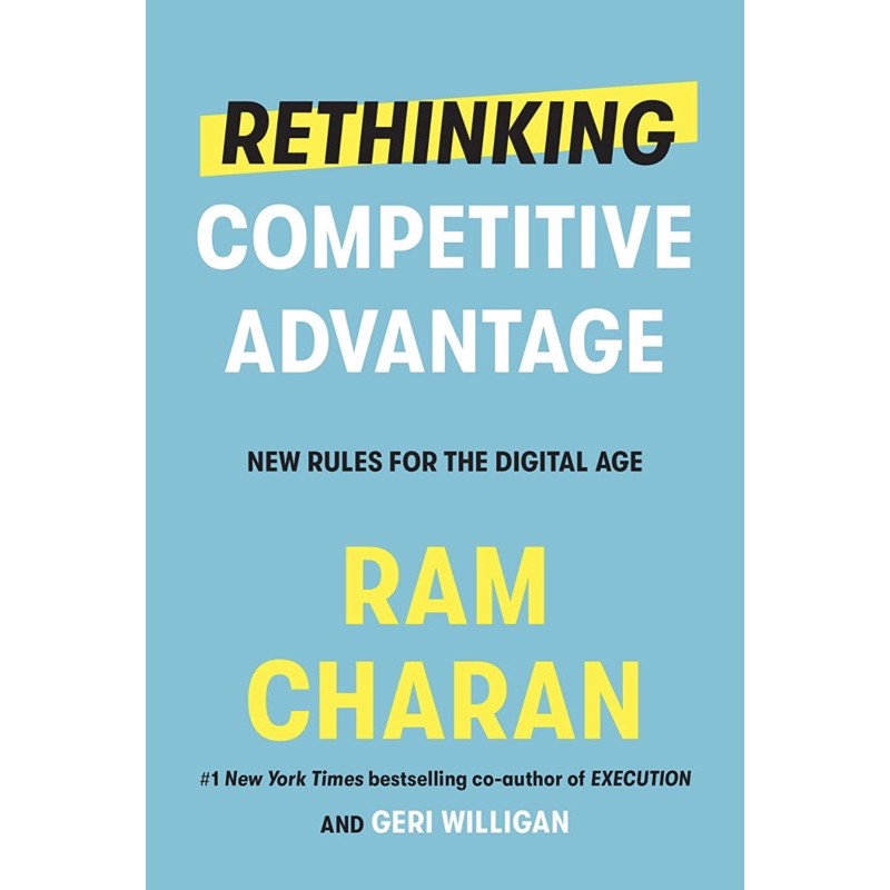 หนังสือภาษาอังกฤษ-rethinking-competitive-advantage-new-rules-for-the-digital-age-by-ram-charan-พร้อมส่ง
