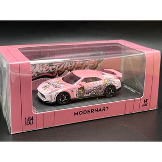 Model Art 1:64  Nissan GTR 50  Keep Angry Pink