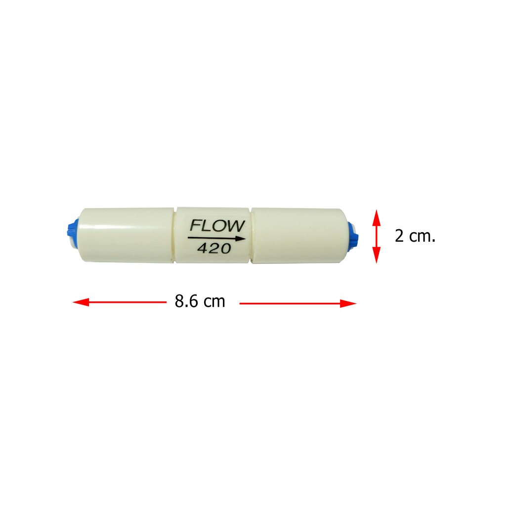 flow-420-อุปกรณ์จำกัดน้ำทิ้งสำหรับเครื่องกรองน้ำระบบ-ro