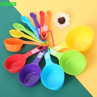 Cabeza ช้อนตวง PP ใส อเนกประสงค์ ทนทาน สําหรับทําเบเกอรี่ DIY 12 ชิ้น ต่อชุด