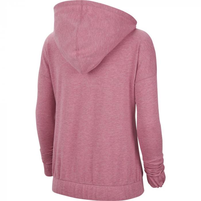 6-6-ทักแชทรับโค้ด-เสื้อ-nike-nike-yoga-womens-pullover-hoodie-pink-cu5441-614-สินค้าลิขสิทธิ์แท้-nike