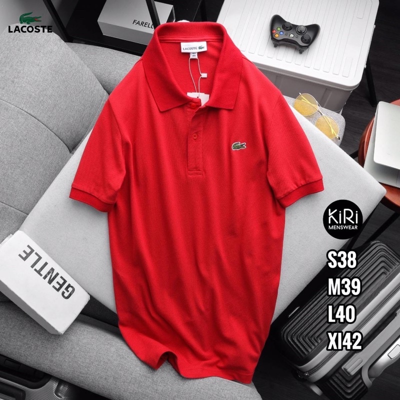 lc-lacoste-เสื้อโปโลแขนสั้นแบรนด์-ราคารวมค่าจัดส่งค่ะ