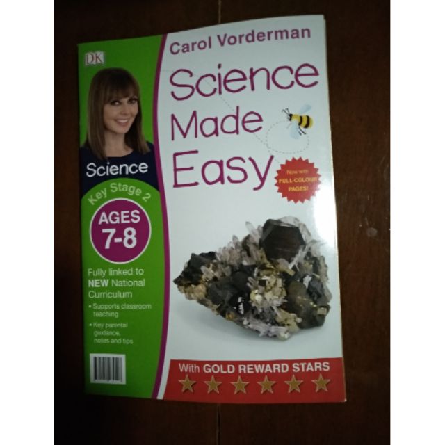 Science Made Easy ages 7-8 Carol Vorderman หนังสือเด็กภาษาอังกฤษ ฝึก ...