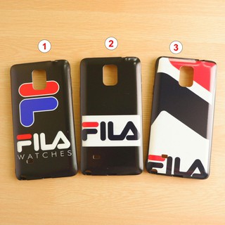 Samsung Note3 Note4 เคสขอบนิ่มเส้นนูน FILA