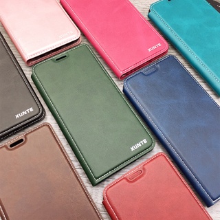 Case Realme 5  Realme 7pro Redmi 9C Redmi  9A เคสหนังเปิด-ปิด ตั้งได้ เคสฝาพับ ปกป้องหน้าจอได้เป็นอย่างดี