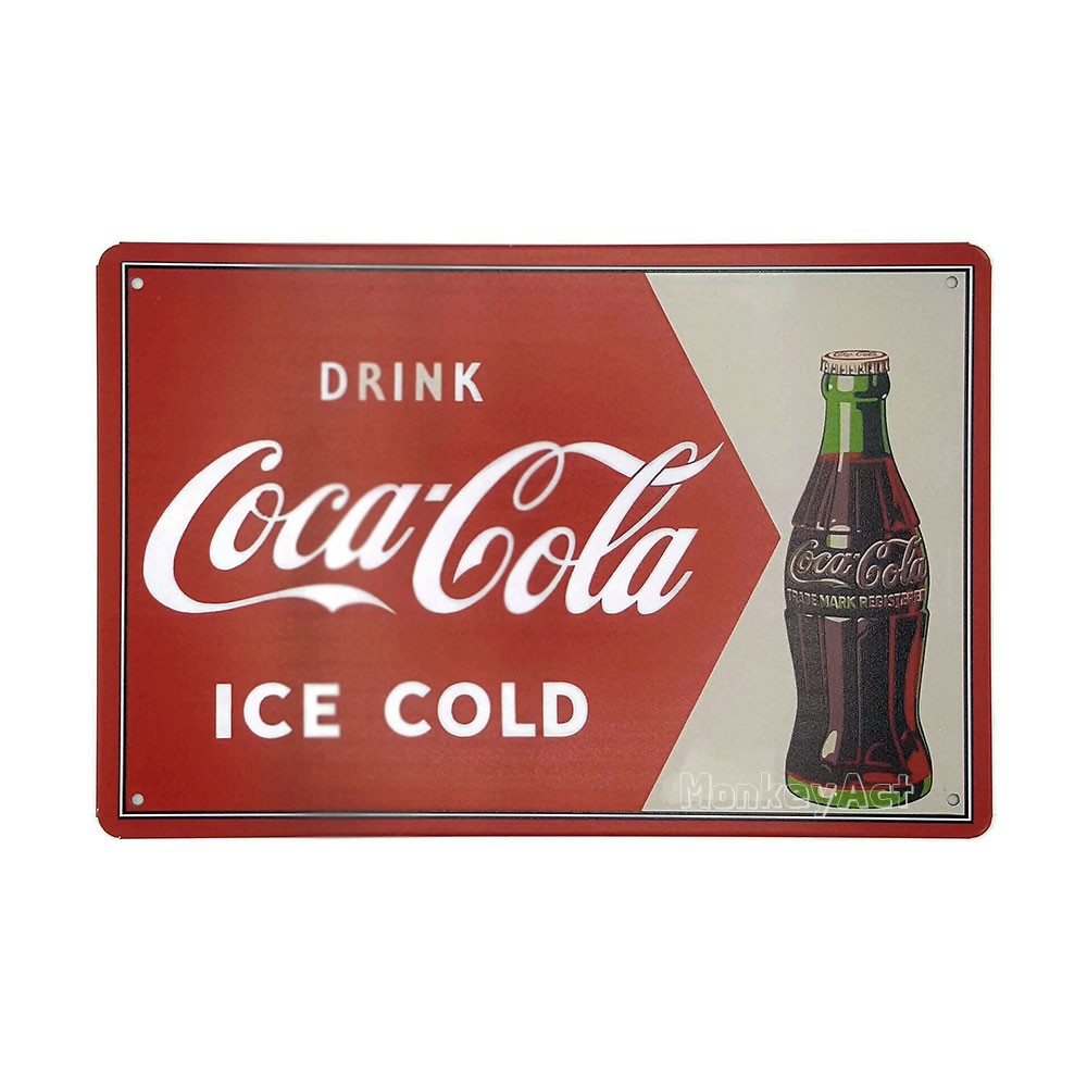 Coca-Cola レトロプレート 直径約30cm 【公式通販】