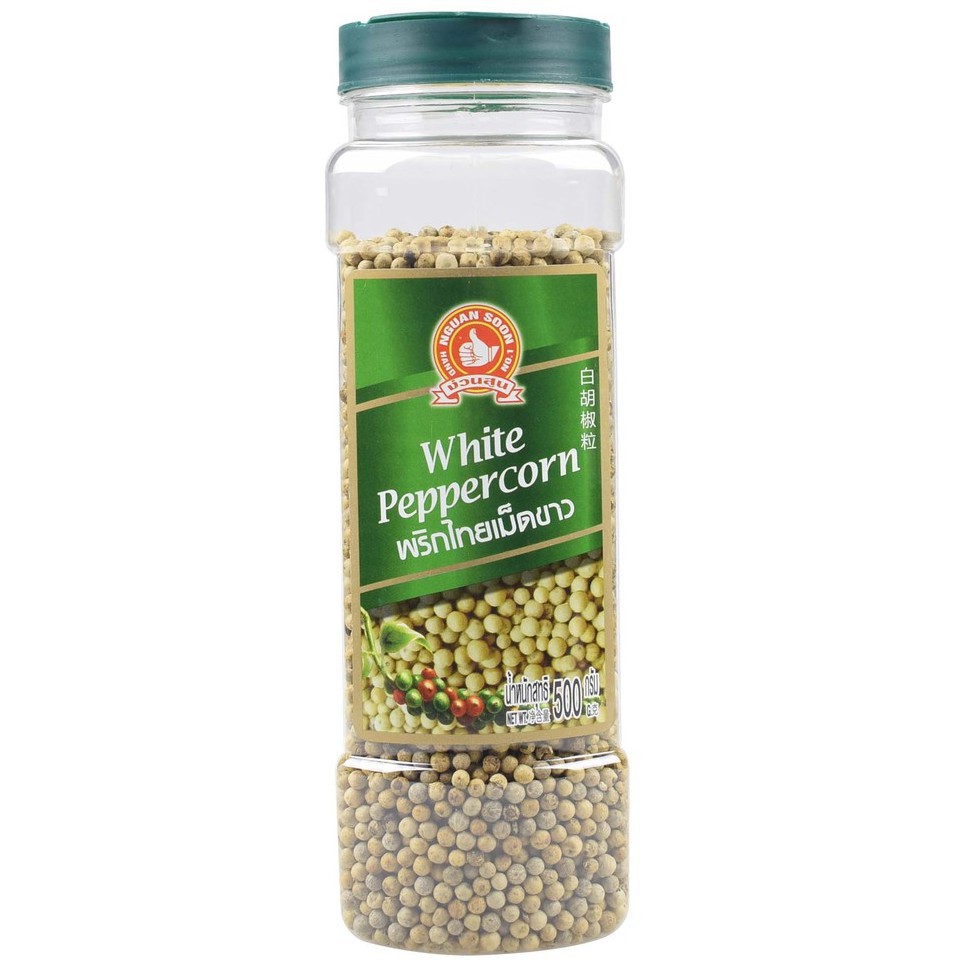 ง่วนสูน ตรามือที่ 1 พริกไทยเม็ดขาว White Peppercorn 500g Shopee Thailand
