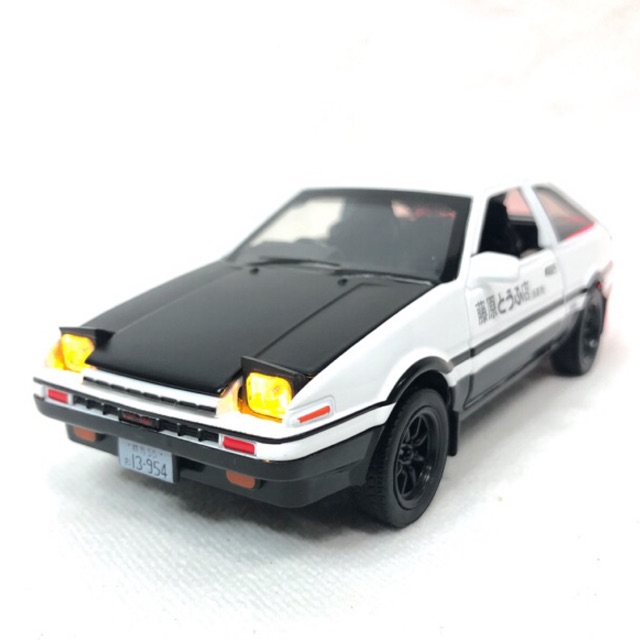 รถโมเดลเหล็ก-รถเต้าหู้-trueno-toyota-ae86-scale-1-28