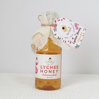 น้ำผึ้งดอกลิ้นจี่ (Lychee honey) 350 กรัม (มี อย. และรองรับมาตรฐานฟาร์มผึ้งที่ดีจากกรมปศุสัตว์)